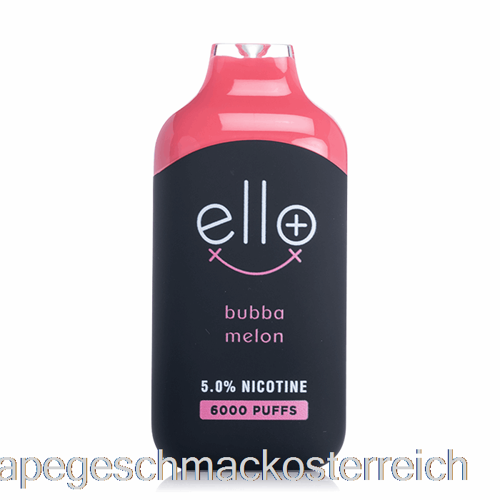Blvk Ello Plus 6000 Einweg-Bubbamelon-Eis-Vape-Geschmack